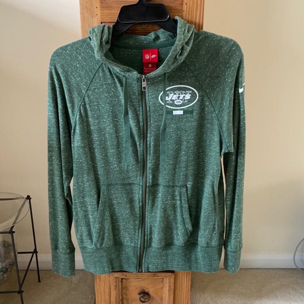 Nike Jets zip up hoodie with pockets